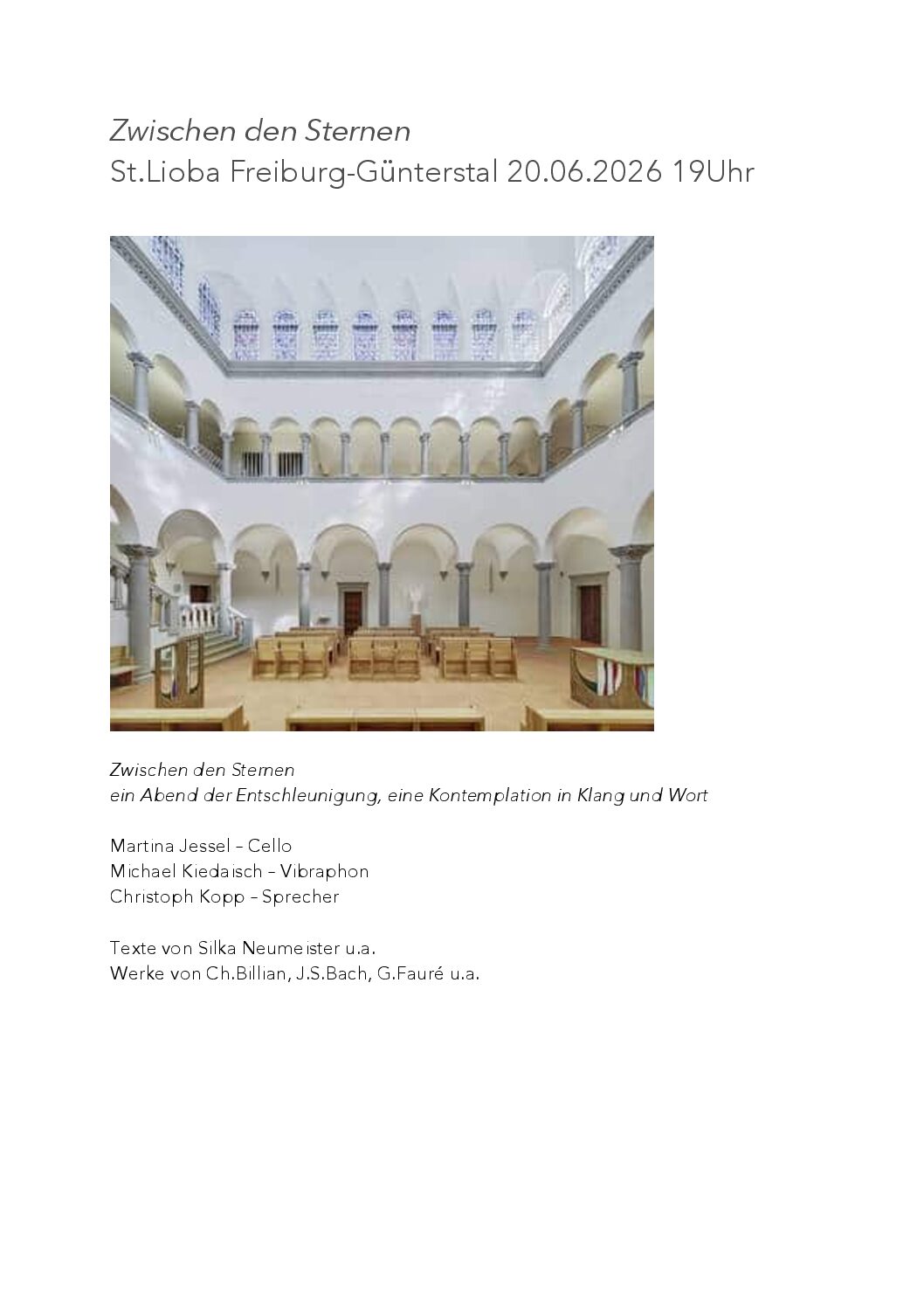 Zwischen den Sternen – Kloster St. Lioba